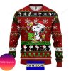Snoopy Love Seattle Mariners Christmas Holiday Party Ugly Sweater