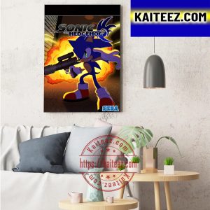 Sonic The Hedeghog Sonic 05 Home Decor Poster Canvas