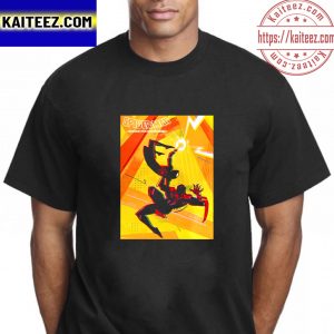 Spider Man Across The Spider Verse First Poster Fan Art Vintage T-Shirt