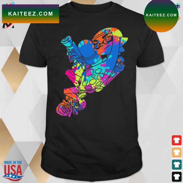 Splatter girl Splatoon t-shirt