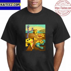 SpongeBob SquarePants Surrealist Masterpiece Vintage T-Shirt