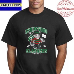 Springwood High School Mascot Slashers Vintage T-Shirt
