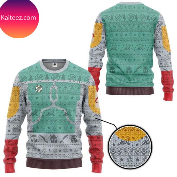 Star Wars Boba Fett Christmas Ugly Sweater