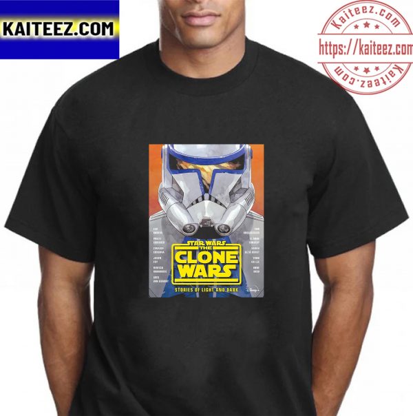 Star Wars The Clone Wars Stories Of Light And Dark Vintage T-Shirt