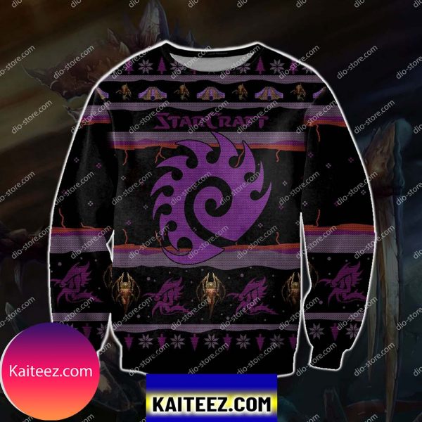 Starcraft 3d All Over Printed Christmas Ugly Sweater