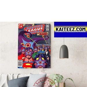 Starro vs Justice League America In DC Comics ArtDecor Poster Canvas