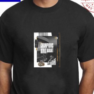 Stephen Curry Champions Ring Night Vintage T-Shirt