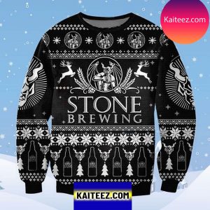 Stone Brewing 3D Christmas Ugly Sweater