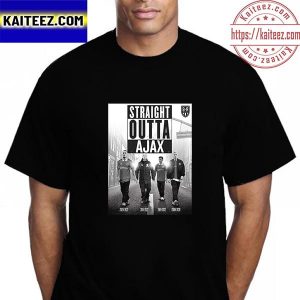 Straight Outta Ajax To Manchester United Vintage T-Shirt