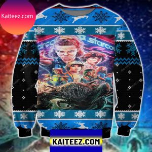 Stranger Things 3d All Over Printed Christmas Ugly  Sweater