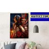 Sun Devil Captains 2022 2023 Of Sun Devil Hockey ArtDecor Poster Canvas