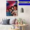 Stranger Things 4 Every Ending Has A Beginning Art Decor Poster Canvas