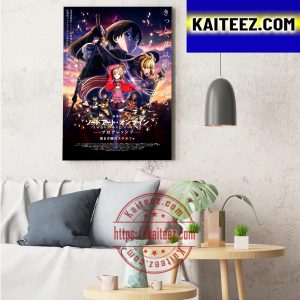 Sword Art Online The Movie Progressive Scherzo Of Deep Night Decor Poster Canvas