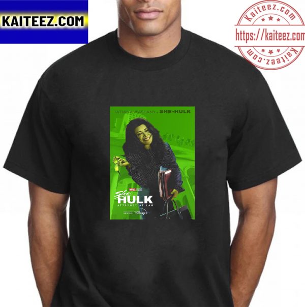 Tatiana Maslany Is She Hulk Marvel Studios Vintage T-Shirt