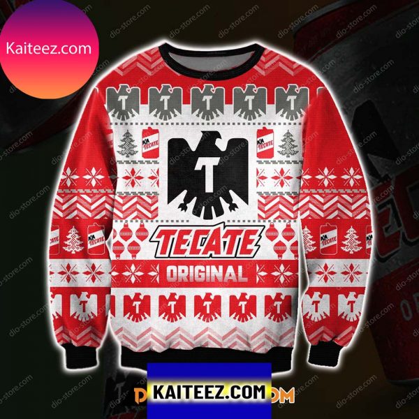 Tecate Beer 3d All Over Print Christmas Ugly Sweater