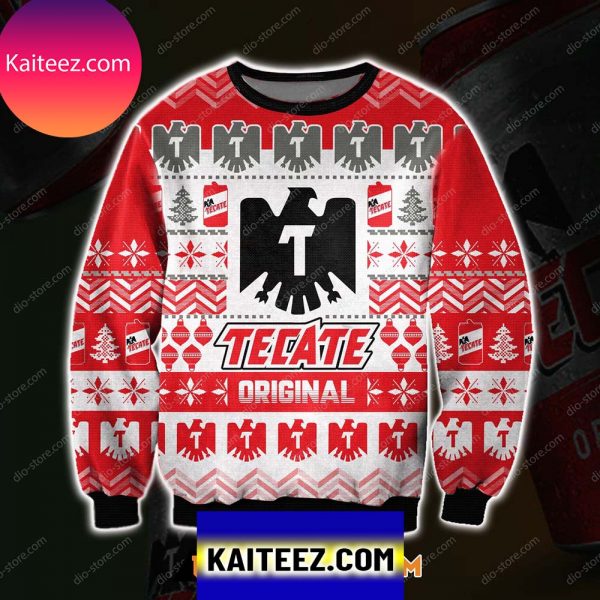 Tecate Beer 3d All Over Print  Christmas Ugly  Sweater