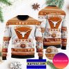 Texas Longhorns Number Personalized Christmas Ugly Sweater