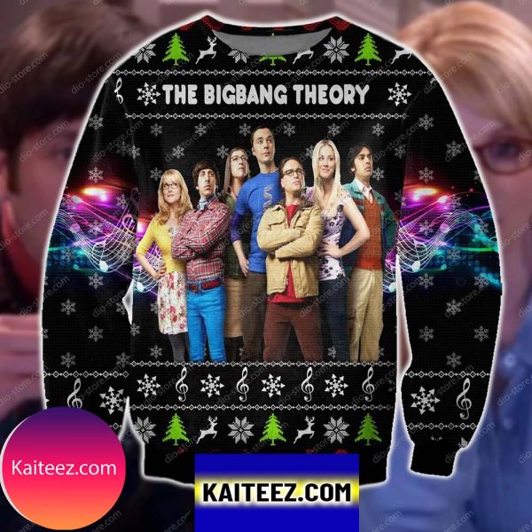 The Bigbang Theory 3d Print Christmas Ugly Sweater