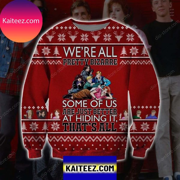 The Breakfast Club 3d All Over Printed  Christmas Ugly Sweater