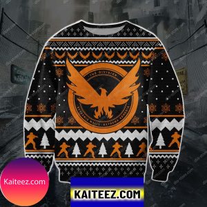 The Division Game 3d Print Christmas Ugly Sweater