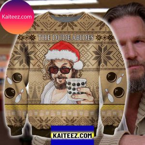 The Dude Abides 3d All Over Printed Christmas  Ugly Sweater