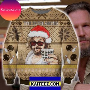 The Dude Abides 3d All Over Printed Christmas Ugly  Sweater