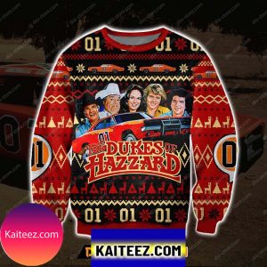 The Dukes Of Hazzard 3d Print Christmas Ugly Sweater