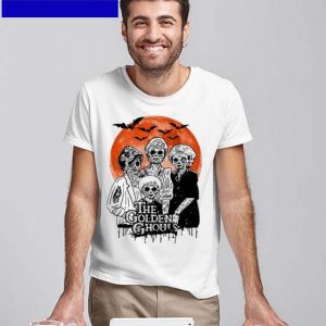 The Golden Girl Ghouls Skull Happy Halloween T-shirt