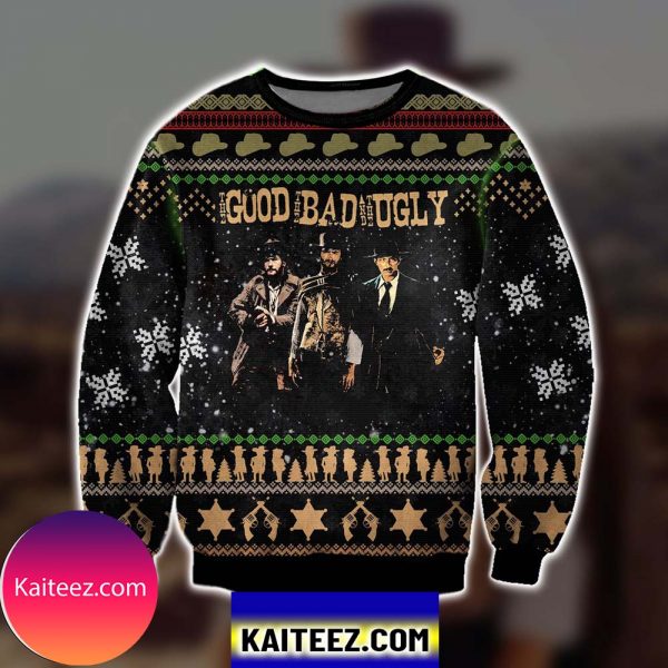 The Good The Bad And The Ugly 3d All Over Printed Christmas Ugly Sweater