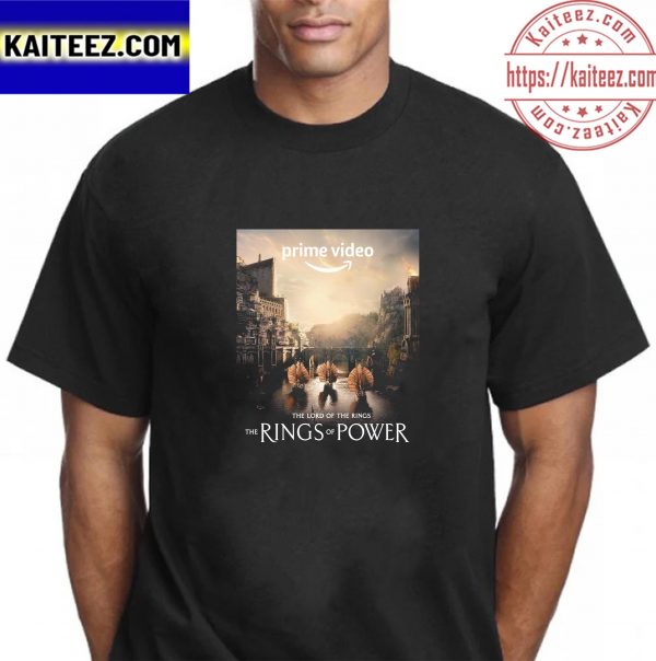 The Lord Of The Rings The Rings Of Power New Series Vintage T-Shirt