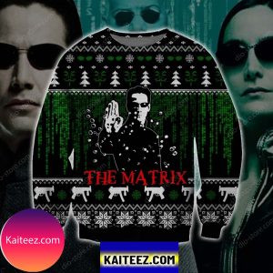 The Matrix 3d All Over Printed Christmas Ugly  Sweater