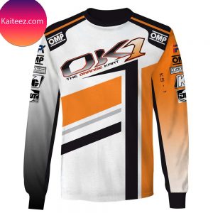 The Orange Kart Kart Racing K1 Branded Unisex Christmas Ugly Sweater