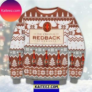 The Original Redback Australia 3D Christmas Ugly Sweater