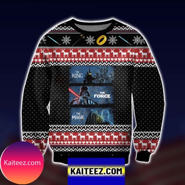 The Ring The Force The Magic Christmas Ugly Sweater