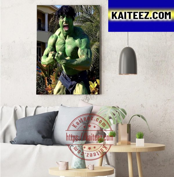 The Rock Dwayne Johnson Cosplay She Hulk Decor Poster Canvas