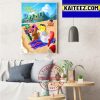 The Smiling Friends Go To Brazil Decorations Poster Canvas