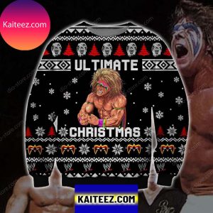 The Ultimate Warrior 3d All Over Printed Christmas Ugly Sweater