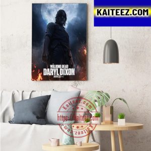 The Walking Dead Daryl Dixon 2023 Decorations Poster Canvas