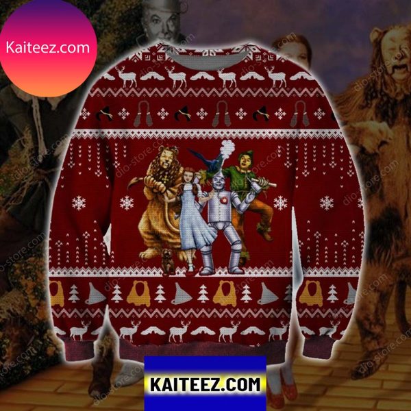 The Wizard Of Oz 3d All Over Printed Christmas Ugly Sweater