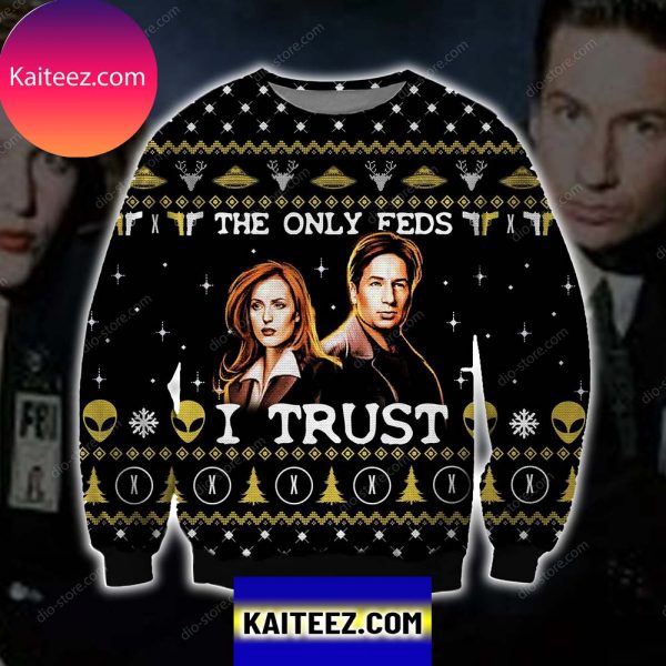 The X Files 3d All Over Printed Christmas Ugly Sweater