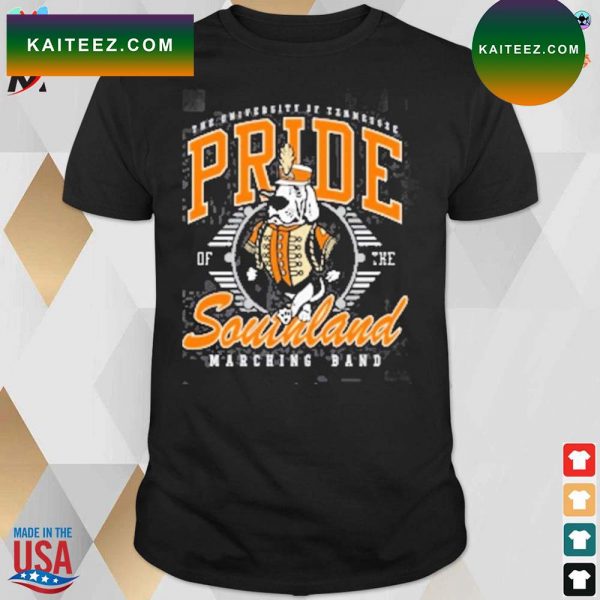 The university of Tennessee volunteers pride of the southland 2022 marching band t-shirt