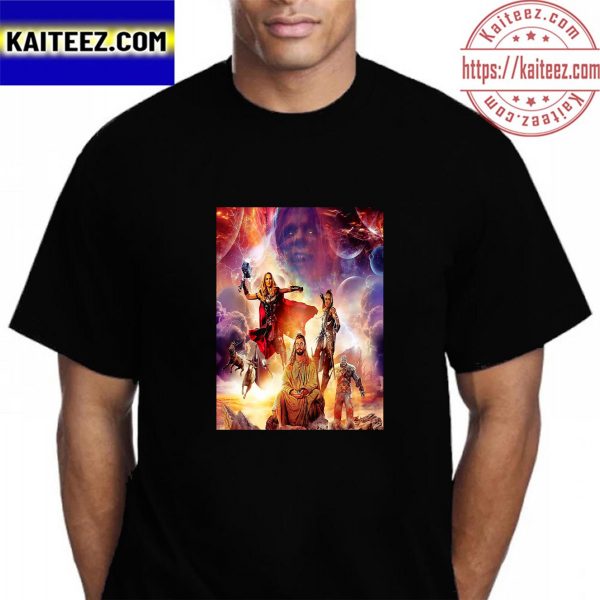 Thor Love And Thunder On Disney Plus Marvel Studios Vintage T-Shirt