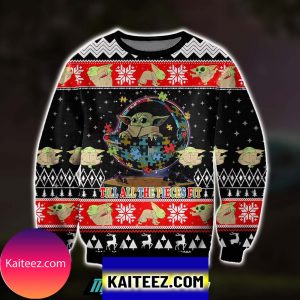 Till All The Pieces Fit 3d Print Christmas Ugly Sweater