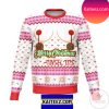 Veuve Clicquot Reindeer Knitted Christmas Ugly  Sweater