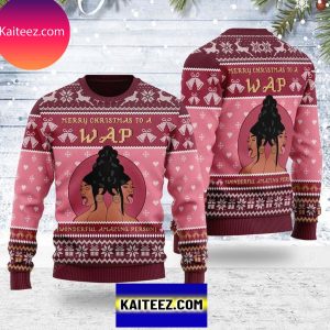 To A Wap Christmas  Ugly Sweater