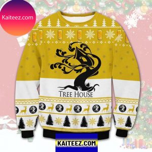 Tree House Brewing Company 3D Christmas Ugly Sweater