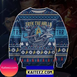 Trek The Halls 3d Print  Christmas Ugly Sweater