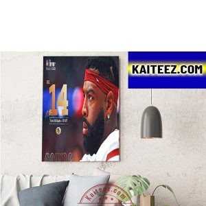 Trent Williams San Francisco 49ers In The NFL Top 100 ArtDecor Poster Canvas