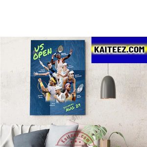 US Open Tennis Championships ArtDecor Poster Canvas