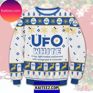 Ufo White Beer 3D Christmas Ugly Sweater